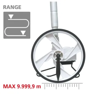 Измервателно колело Laserliner RollPilot Mini/ 0-9999.9 м