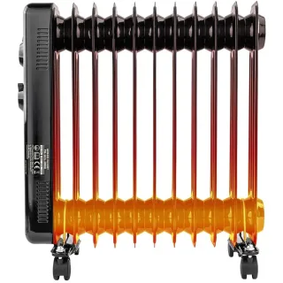 Електрически маслен радиатор POWERMAT PM-GOL-3000D/ 2.5kW/ термостат