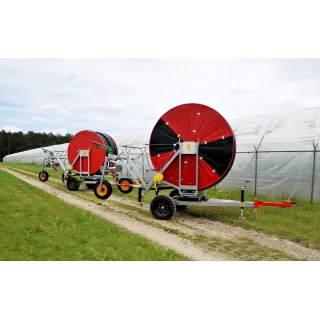 Поливна макара с маркуч IBO IR-IBO 75/300/ 300 м