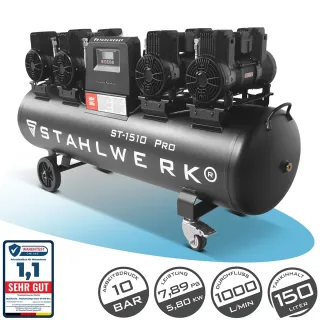 Компресор за въздух STAHLWERK ST-1510 Pro/ 5,80 kW/ 150 л