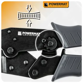 Клещи за кримпване Powermat PM-ZDK-1T/ 220 мм Клещи за кримпване Powermat PM-ZDK-1T/ 220 мм