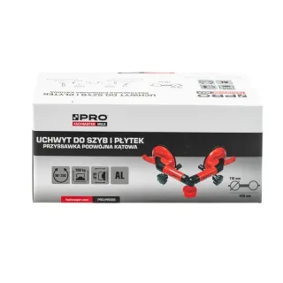 Ъглова двойна вендуза PRO PRO-PR006/ 100 кг/ 118 мм