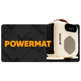 Електрически отоплител Powermat PM-TWE-2000D-LCD/ 2kW/ LCD дисплей/ термостат