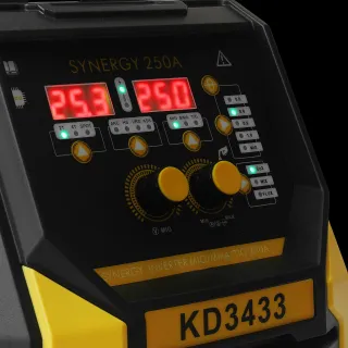 Инверторен заваръчен апарат KraftDele KD3433/ 255A Инверторен заваръчен апарат KraftDele KD3433/ 255A