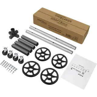 Сгъваема стойка за автомобилни гуми и джанти KraftDele KD3581/ 100 кг