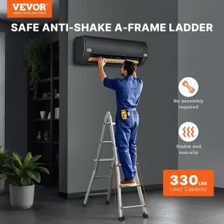 Телескопична сгъваема стълба VEVOR KMP403C/ 2.88 м Телескопична сгъваема стълба VEVOR KMP403C/ 2.88 м