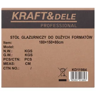 Работна маса за голямоформатни плочи KraftDele KD11984/ 250 кг Работна маса за голямоформатни плочи KraftDele KD11984/ 250 кг
