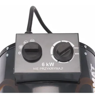 Електрически отоплител POWERMAT PM-NAG-6EN/ 6kW/ 400V
