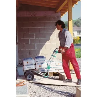 Количка багажна с пневматични колела Wolfcraft TS 1000/ 150 кг