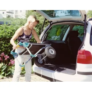 Количка багажна с пневматични колела Wolfcraft TS 1000/ 150 кг