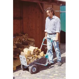 Количка багажна с пневматични колела Wolfcraft TS 1000/ 150 кг