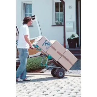 Количка багажна с пневматични колела Wolfcraft TS 1000/ 150 кг