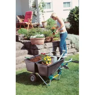 Количка багажна с пневматични колела Wolfcraft TS 1000/ 150 кг