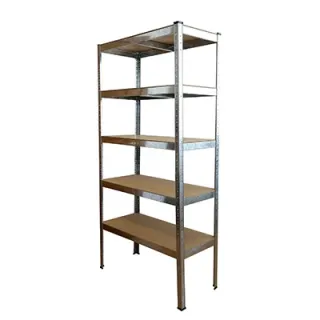 Комплект метален стелаж с 5 рафта SANDK 54557-2/ 1250кг - 2бр.