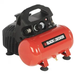 Компресор с електродвигател безмаслен Black and Decker BD 55/6 / 300 W