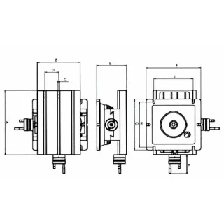 Координатна маса въртяща се CORMAK 330x220 мм