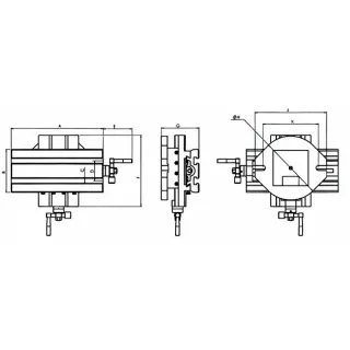 Координатна маса CORMAK 300x140 мм Координатна маса CORMAK 300x140 мм