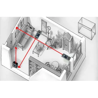 Лазерна ролетка Laserliner DistanceMaster LiveCam/ 0.2-150м