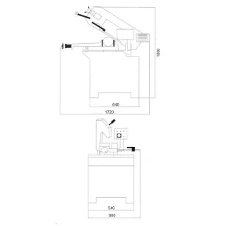 Лентов трион за метал CORMAK HBS275/ 400V