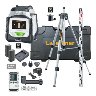 Линеен лазерен нивелир Laserliner DuraPlane G360 set/ 0.2 мм/м