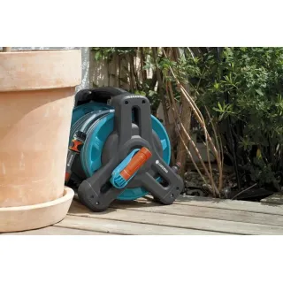 Макара за маркуч комплект с маркуч и аксесоари Gardena Classic 10/ 10 м