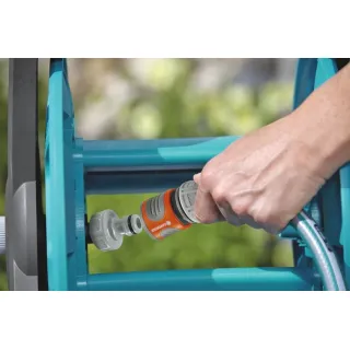 Макара за маркуч комплект с маркуч и аксесоари Gardena Classic 10/ 10 м