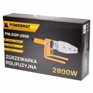 Поялник за заваряване на тръби Powermat PM-ZGP-2800/ 2.8kW