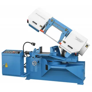 Полуавтоматичен лентов трион за метал CORMAK S-280R/ 2.2kW
