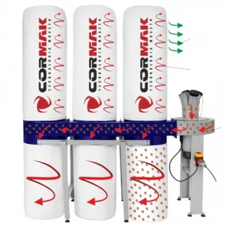 Прахоуловител CORMAK FM350/ 3.8kW