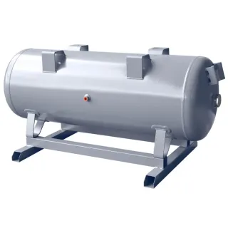 Разширителен съд за компресор хоризонтален CORMAK 270 L/ 11 bar