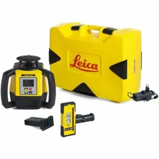 Ротационен лазерен нивелир LEICA Rugby 680 + Rod Eye 120/ 800 м